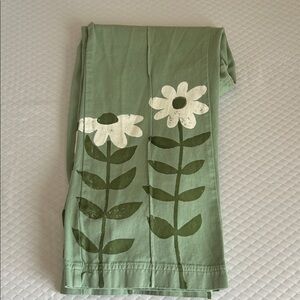 Big Bud Press Sage Green Paintstamped Daisy Western Pants